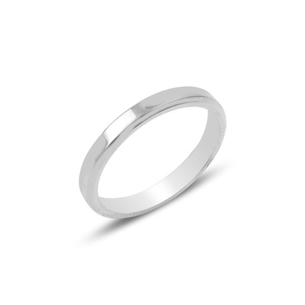 Sterling Silver 3 mm Band Ring