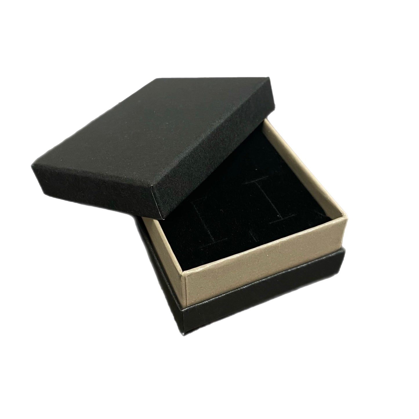 Juoda dovanų dėžutė