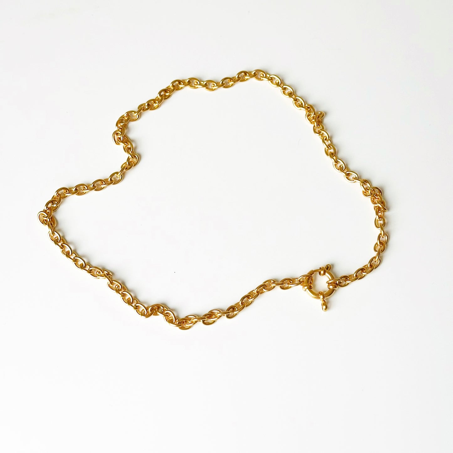 41,5cm auksuota grandinėlė "Rolo"