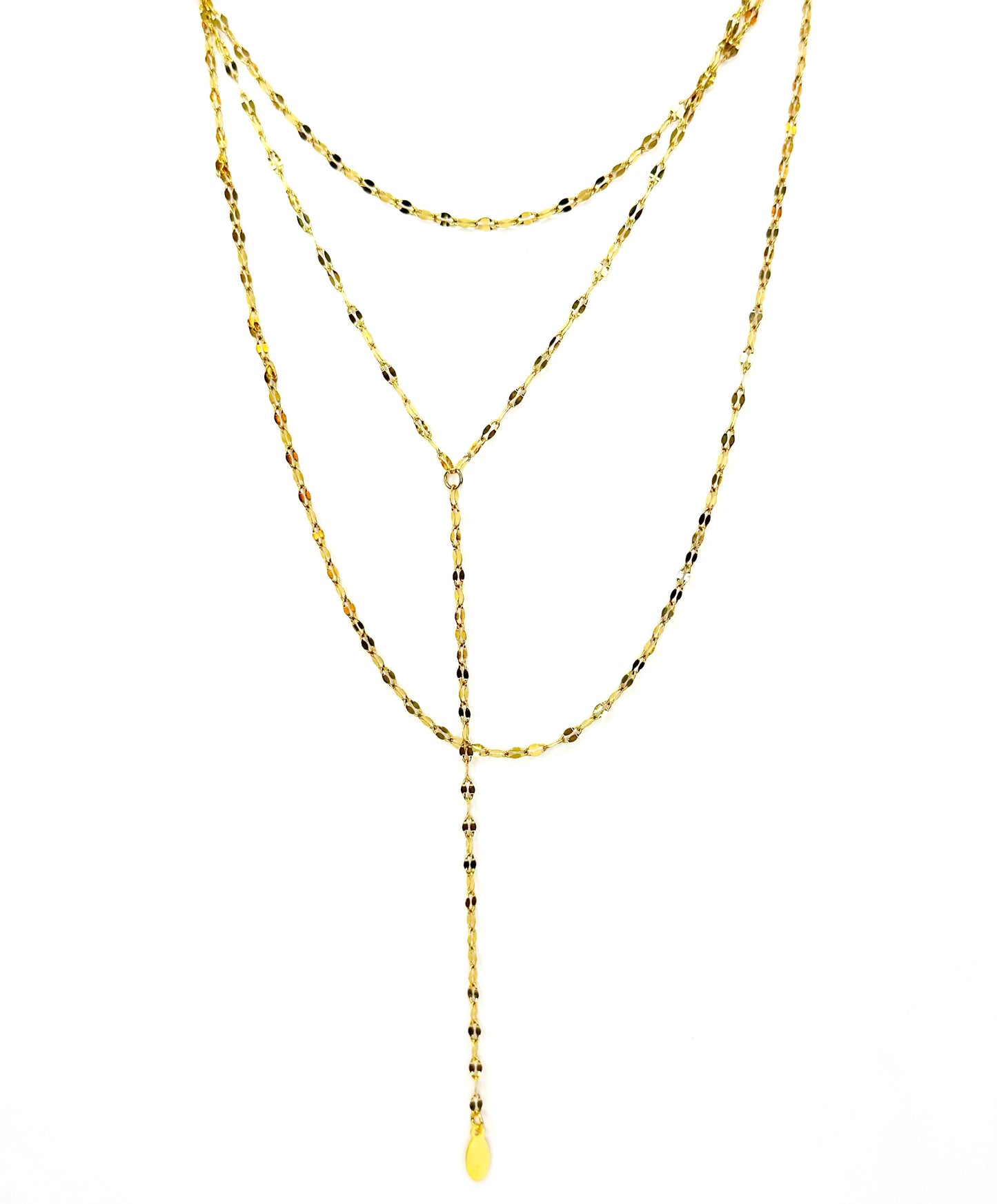 Auksuota trijų gijų koljė