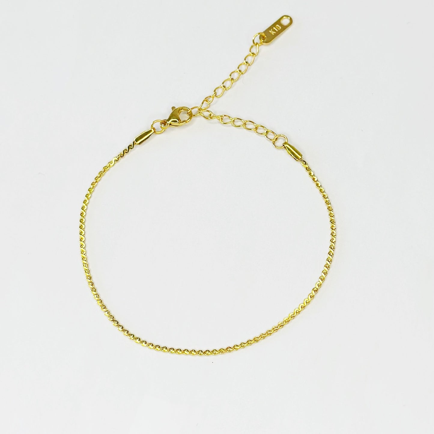 Auksuota apyrankė "Rope Chain"