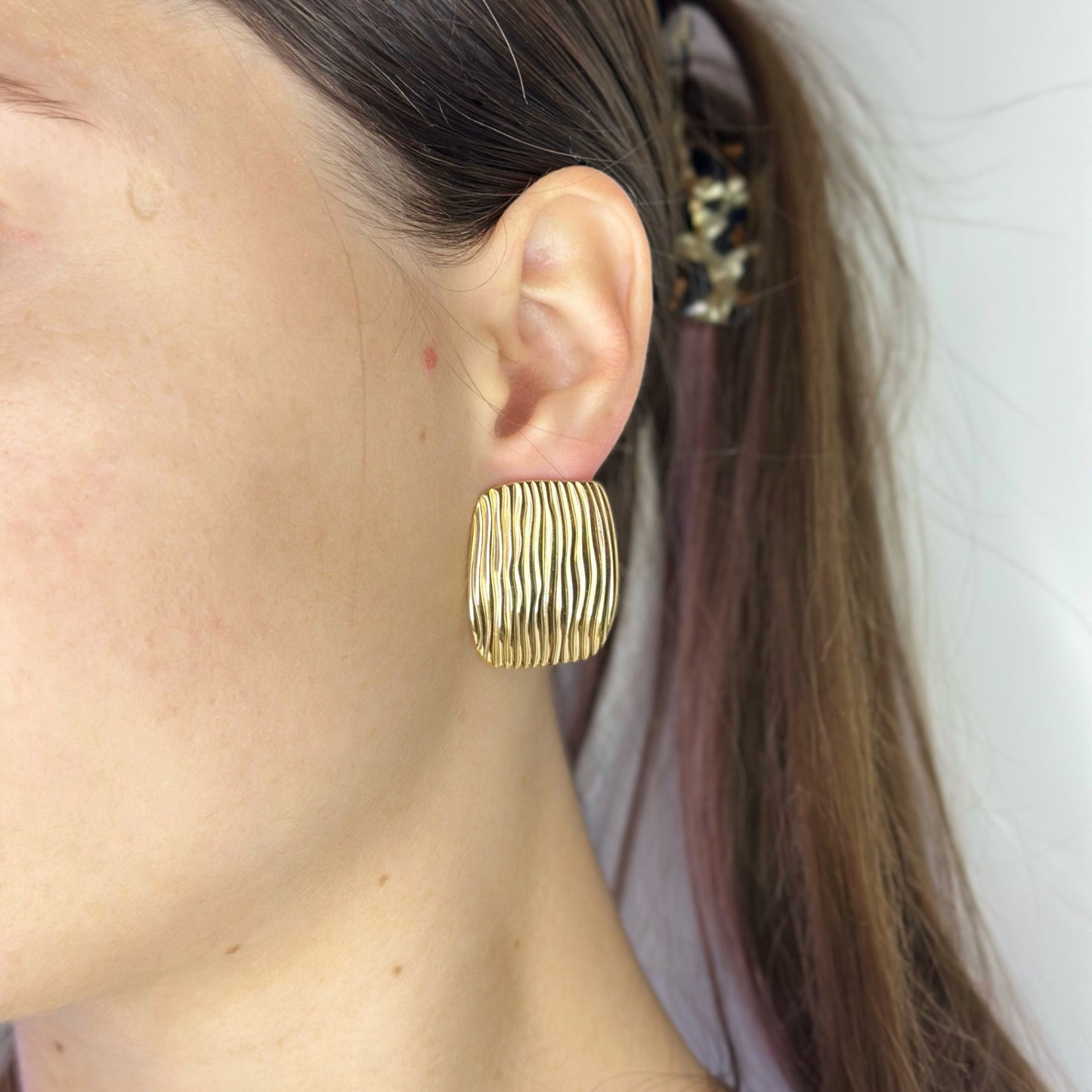 Auskarai „Liquid lines“