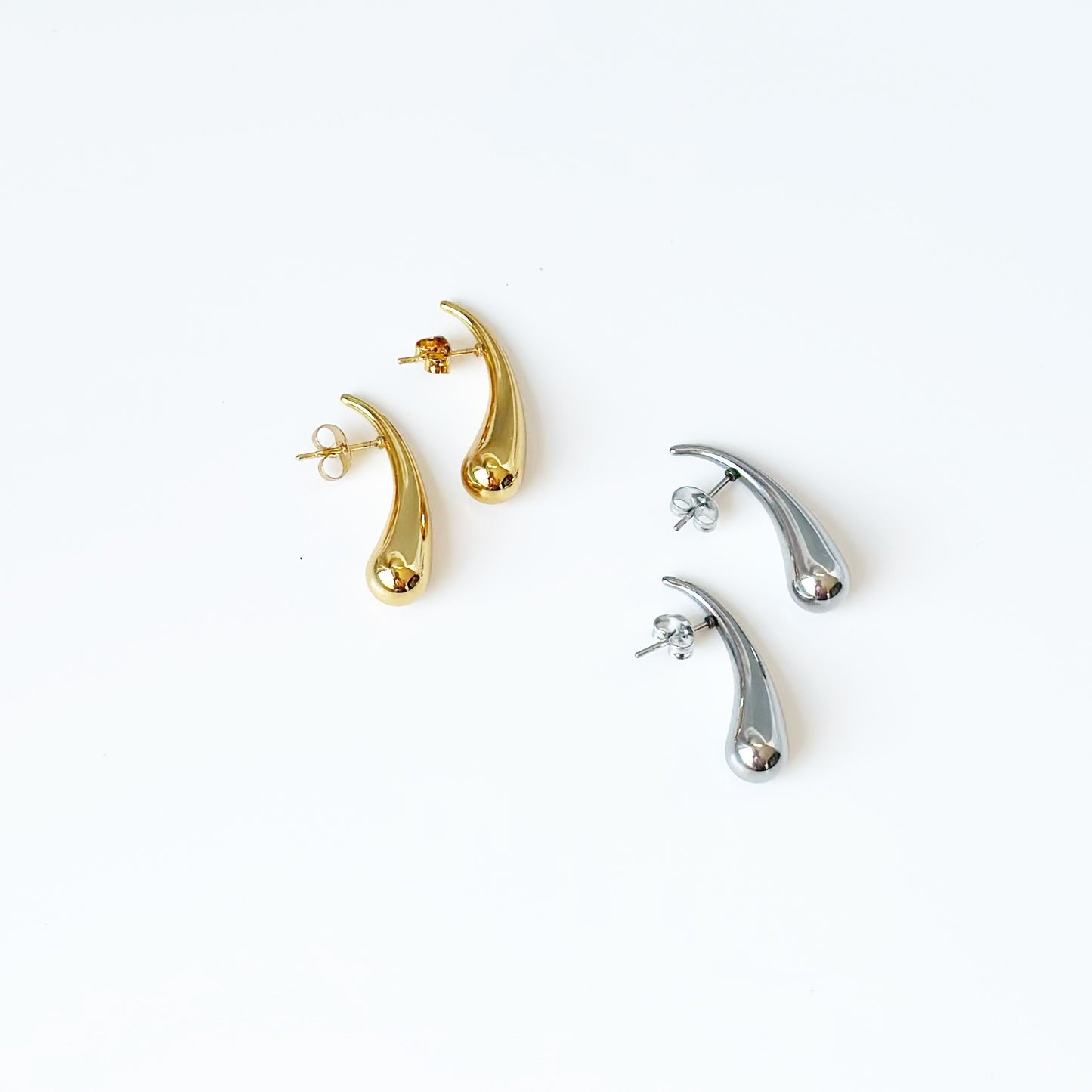 Auskarai "Tekantys Lašeliai"