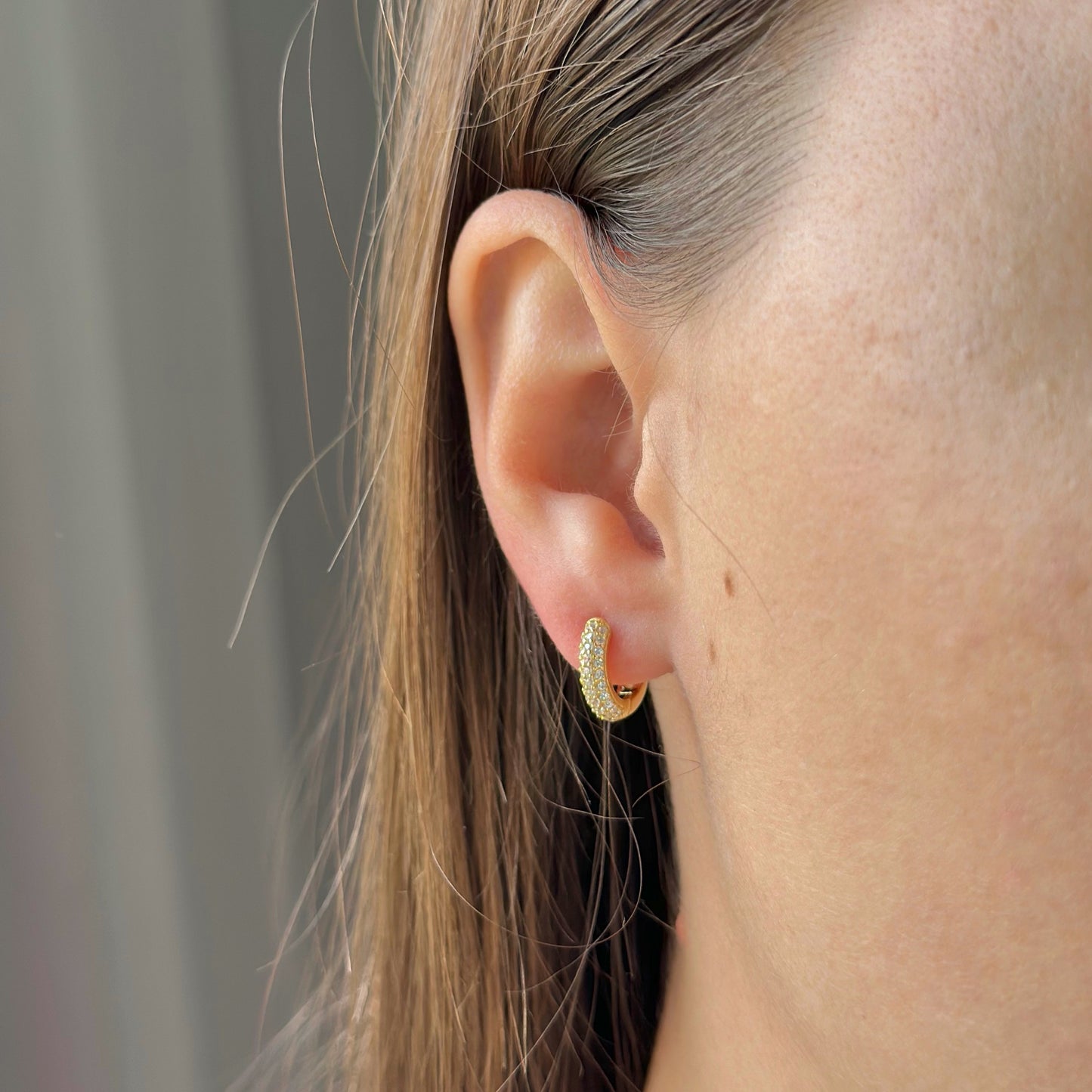 Sidabrinės rinkutės su cirkoniais