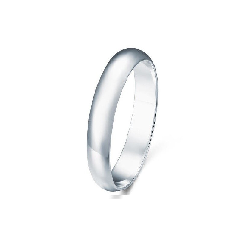 3mm klasikinis sidabro žiedas