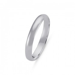 3 mm sidabro žiedas