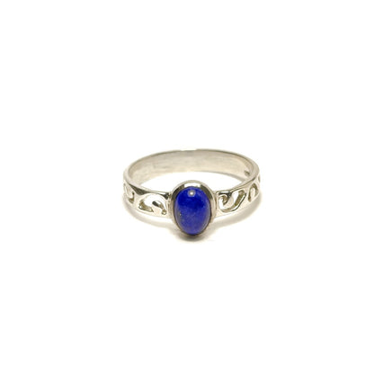 Sterling Silver Lazurite Ring