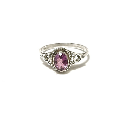 Sterling Silver Amethyst Ring