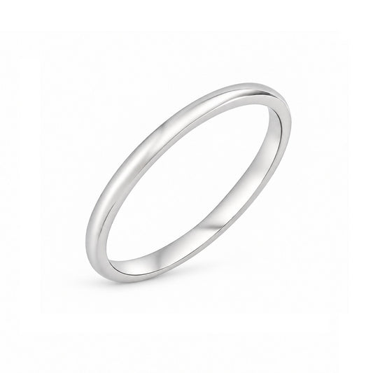 Sterling Silver 1.5 mm Ring