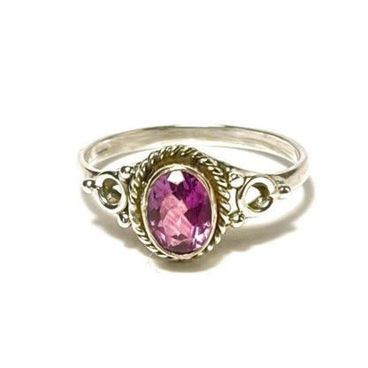 Sterling Silver Amethyst Ring