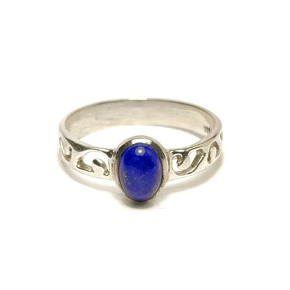 Sterling Silver Lazurite Ring