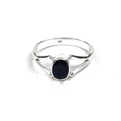 Sterling Silver Black Onyx Ring