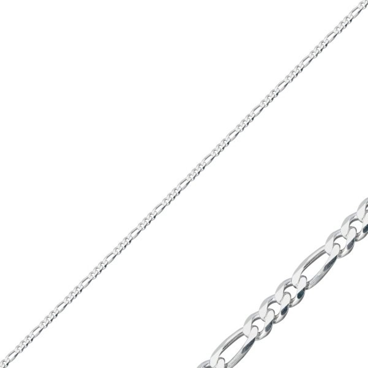 Sterling Silver 3.8 mm Figaro Chain