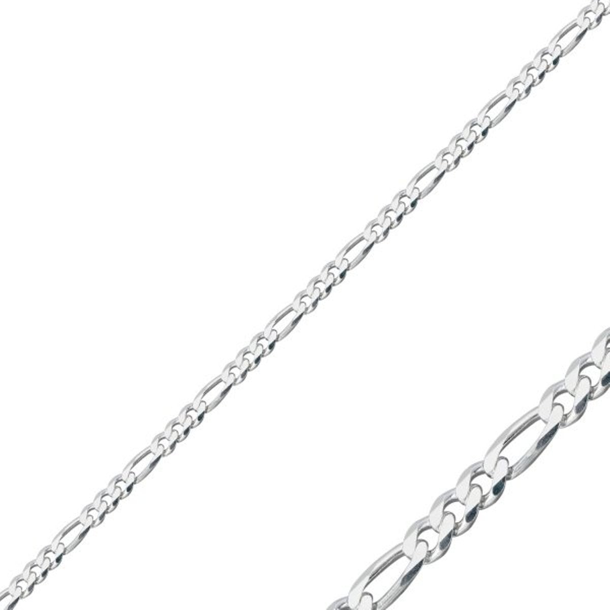 Sterling Silver 5.1 mm Figaro Chain