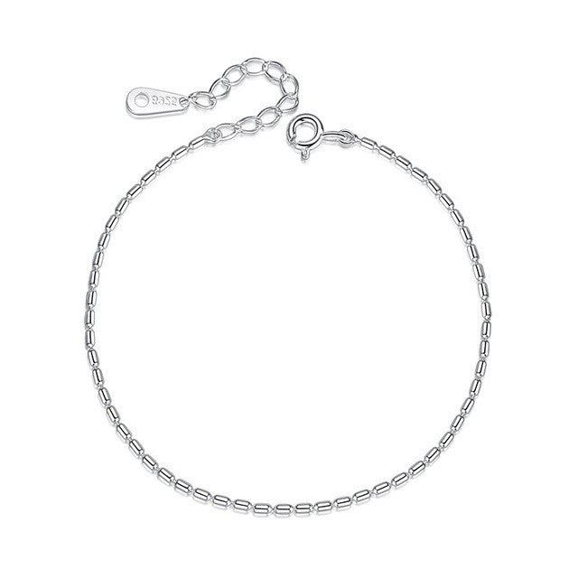 Sterling Silver Chain Anklet