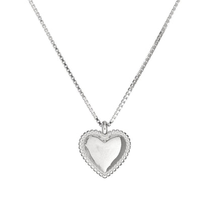 Sterling Silver Heart Necklace