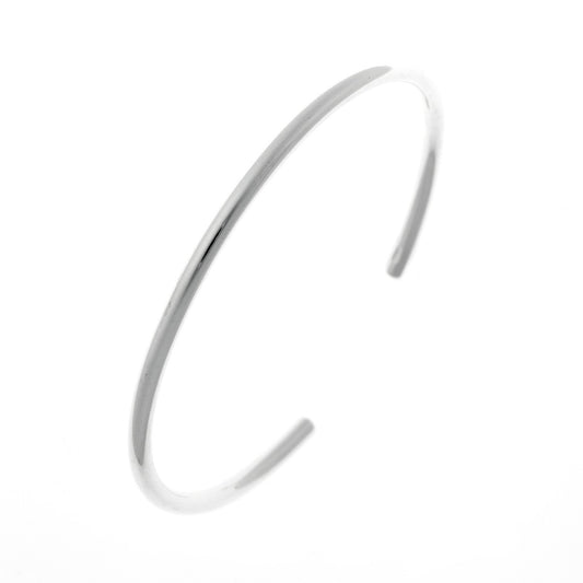 Sterling Silver 12 g Round Cuff Bracelet