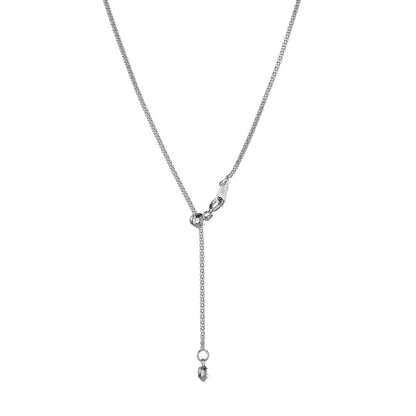 Sterling Silver Heart Pendant 1.5 mm Coreana Chain