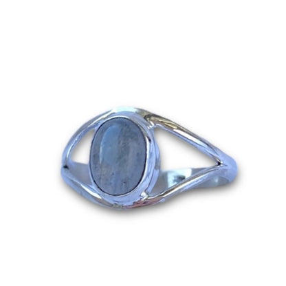 Sterling Silver Labradorite Ring