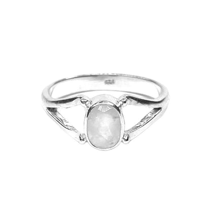 Sterling Silver Moonstone Ring