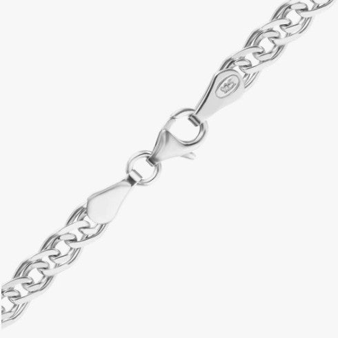 Sterling Silver 5.2 mm Nonna Chain