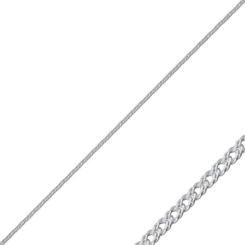 Sterling Silver 2.3 mm Rombo Chain