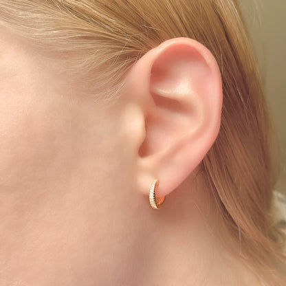 1,2-2,5 cm sidabrinės auksuotos rinkutės su cirkoniais