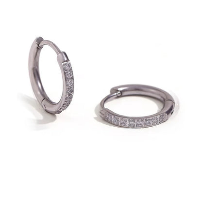 1,1 - 1,5 cm rinkutės su cirkoniais