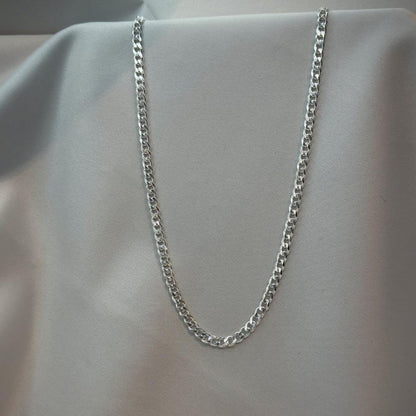 Sterling Silver 4.6 mm Curb Chain