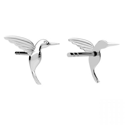 Sterling Silver Hummingbird Studs