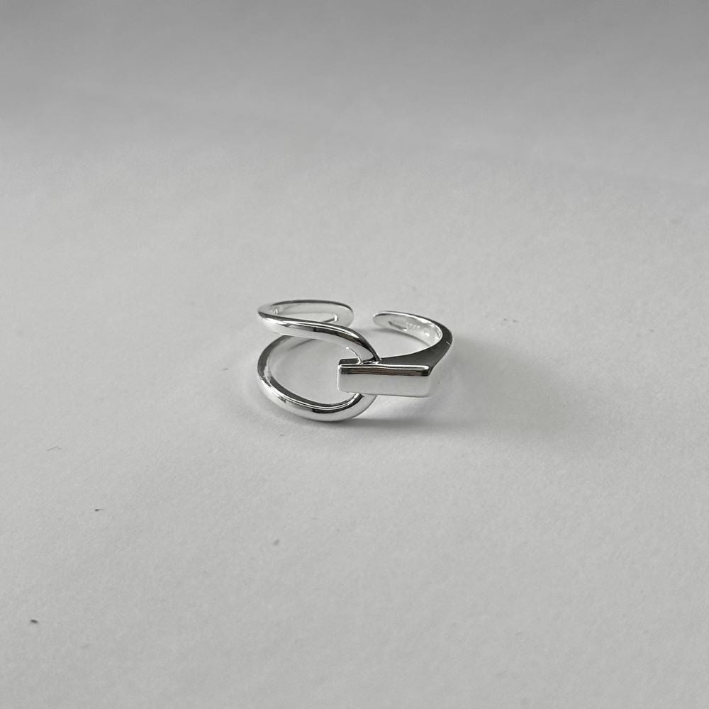 Sterling Silver Adjustable Ring