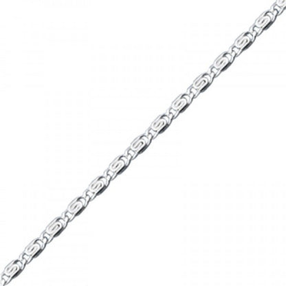 Sterling Silver 1.6 mm Snail Chain