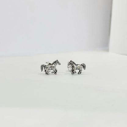 Sterling Silver Studs "Horses"