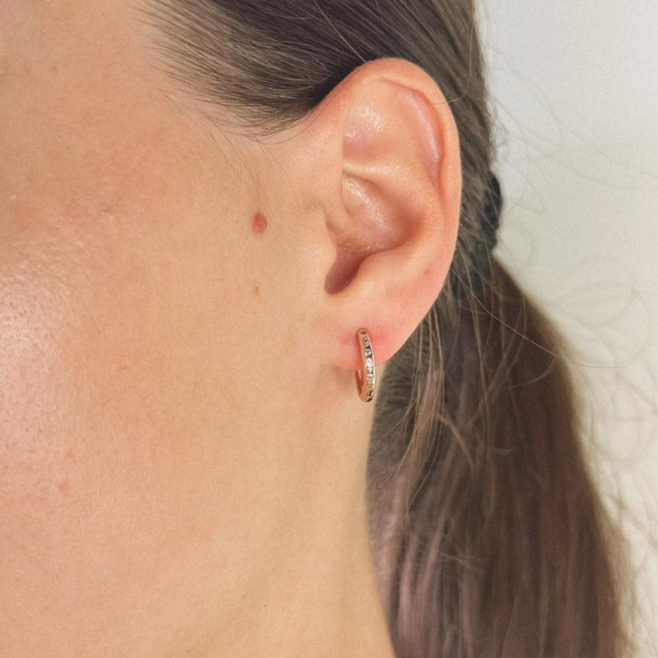 1,2 cm sidabrinės rinkutės su cirkoniu