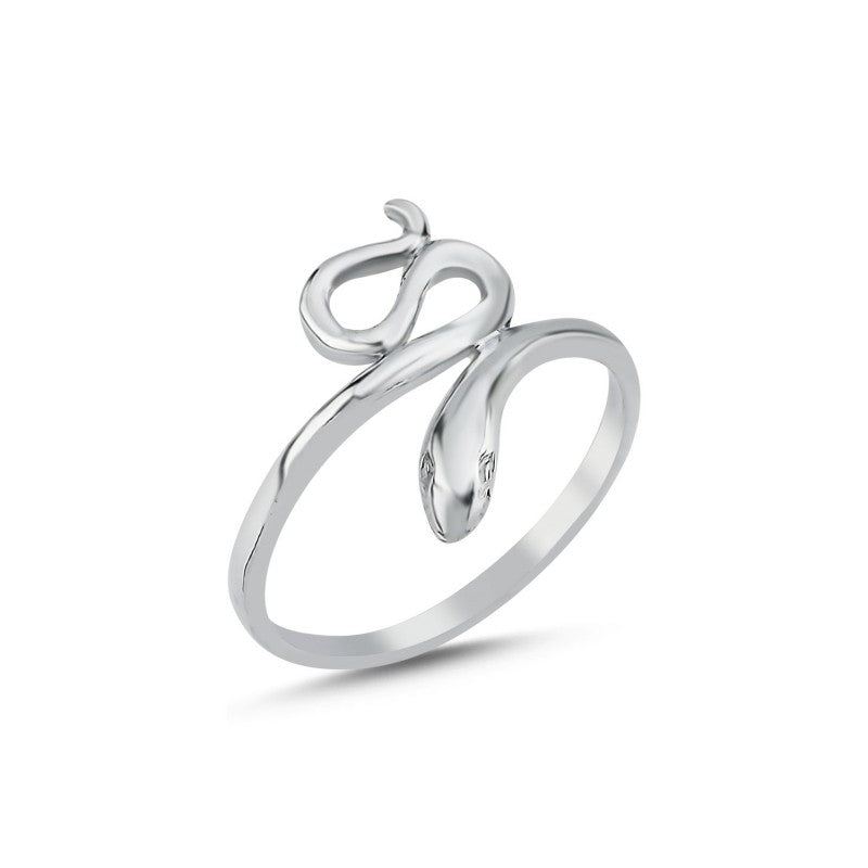 Sterling Silver Snake Ring