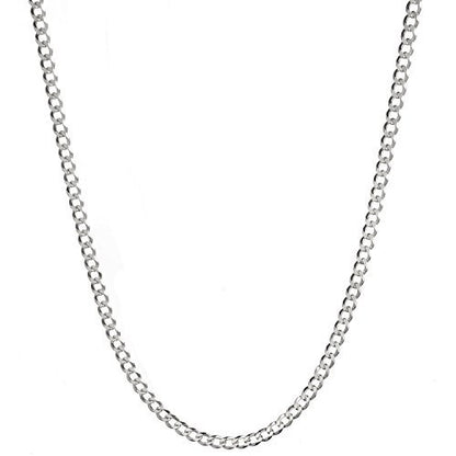 Sterling Silver 3 mm Curb Chain