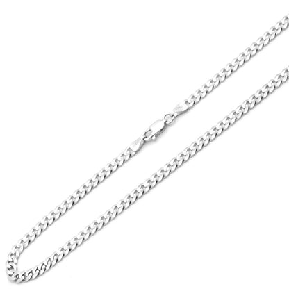 Sterling Silver 4.6 mm Curb Chain