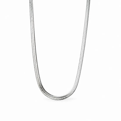 3mm pločio plieninė grandinėlė „Flat Chain“