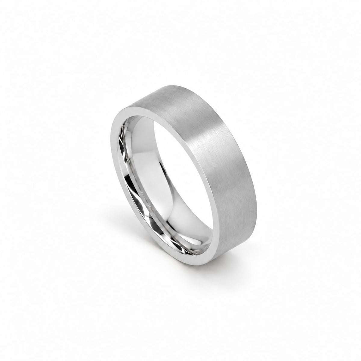 6 mm žiedas matiniu paviršiumi