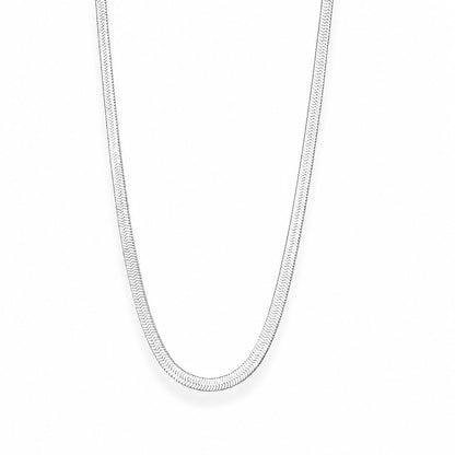 4mm pločio plieninė grandinėlė „Flat Chain“