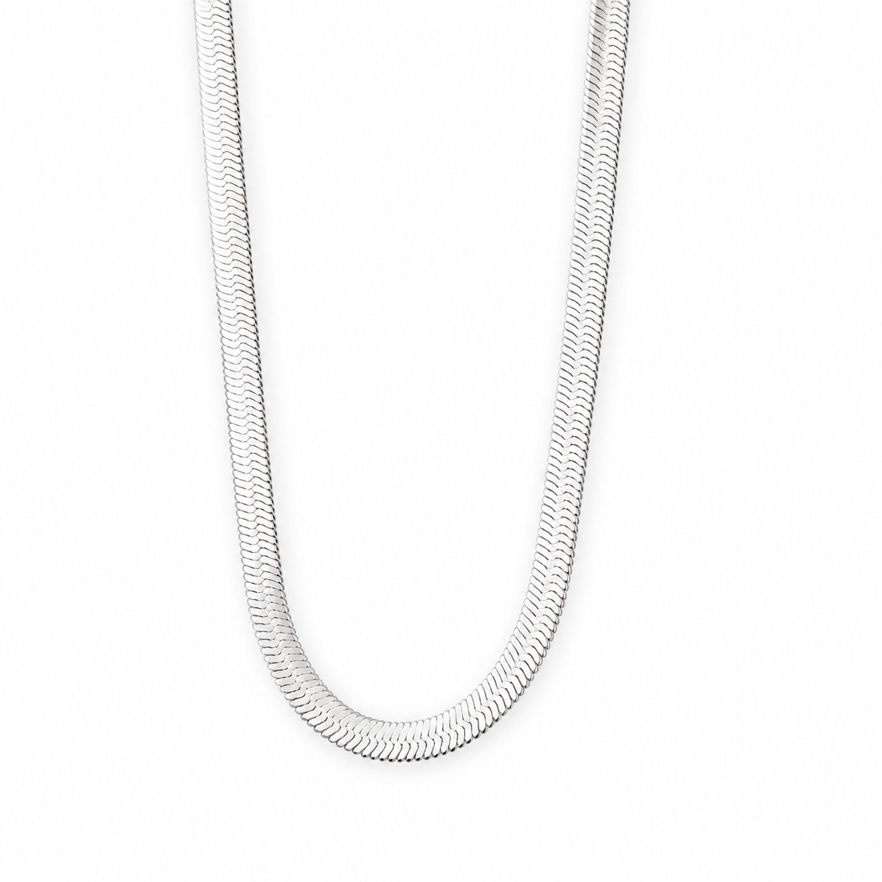 5mm pločio plieninė grandinėlė „Flat Chain“