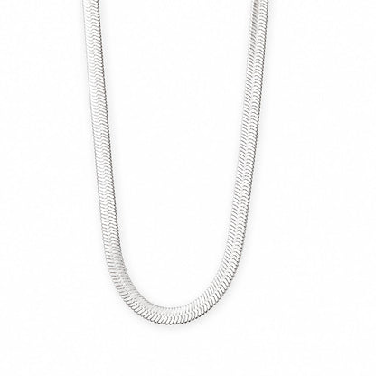 5mm pločio plieninė grandinėlė „Flat Chain“