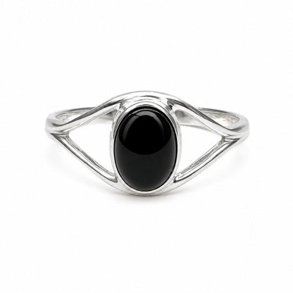Sterling Silver Black Onyx Ring