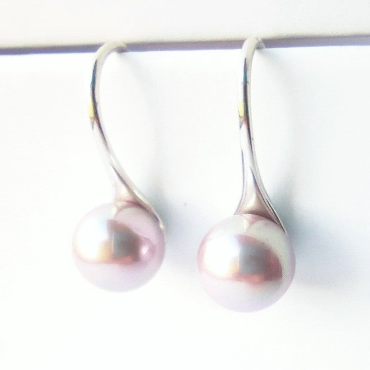 Sterling Silver Pearl Drop Earrings