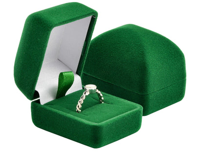 Aksominė dovanų dėžutė žiedui ar auskarams