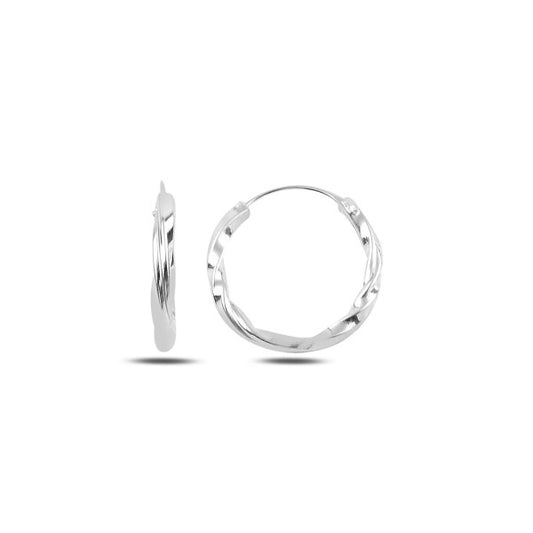 1.8 cm suktos sidabrinės rinkutės