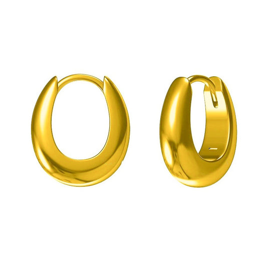 Sidabrinės auksuotos ovalios rinkutės