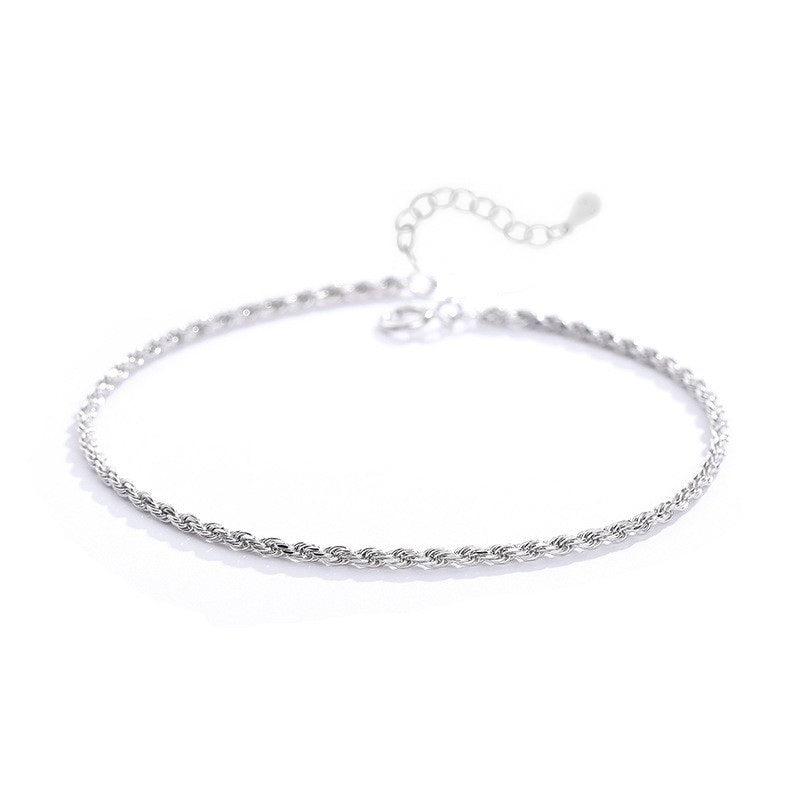 Sidabrinė apyrankė Rope