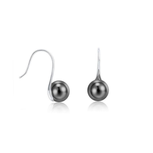 Sterling Silver Pearl Drop Earrings