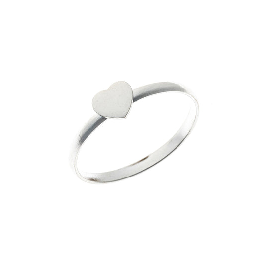 Sterling Silver Heart Ring